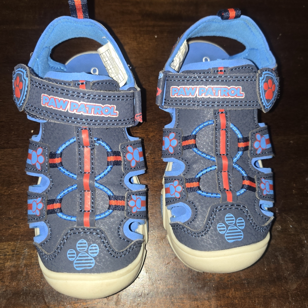 Paw Patrol Kids Sandals - Blue and Red